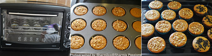 How to make Eggless Carrot Muffins Recipe - Step6
