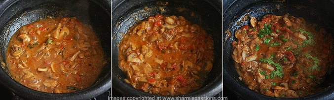 How to make mushroom masala recipe - Step6
