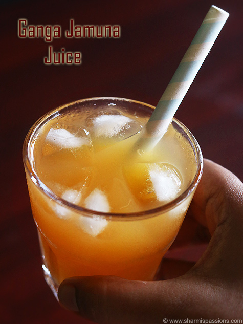 ganga jamuna juice recipe