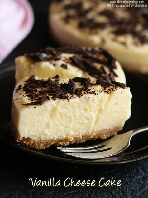 Vanilla Cheese Cake Recipe