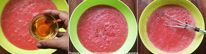 How to make Watermelon popsicle recipe - Step2