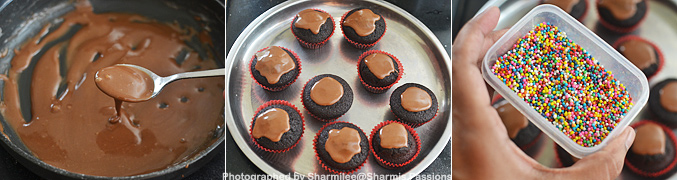 How to make Eggless Chocolate Cupcake Recipe - Step5