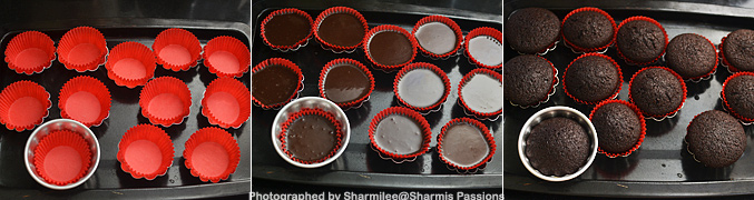 How to make Eggless Chocolate Cupcake Recipe - Step4