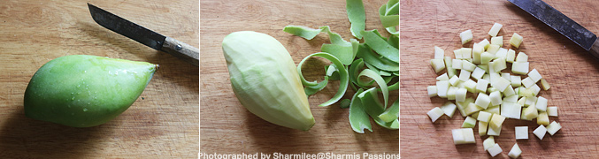 How to make Ugadi pachadi recipe - Step1 How to make Ugadi pachadi recipe - Step1