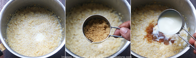 How to make quinoa vanilla pudding recipe - Step2