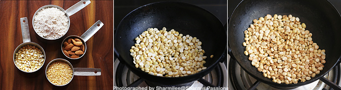 How to make Wheat Porridge Mix Recipe - Step1