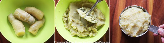 How to make Sweet potato jamun recipe - Step2