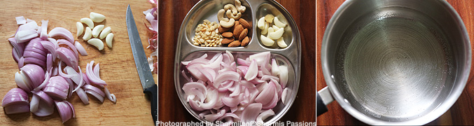 How to make Shahi paneer recipe - Step1
