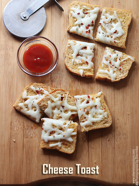Cheese toast recipe