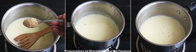 바닐라 치즈 케이크 레시피를 만드는 방법-4 단계
