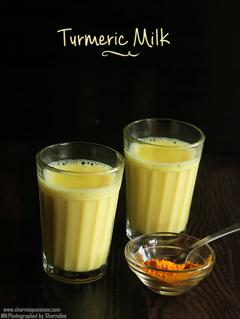 Turmeric milk recipe