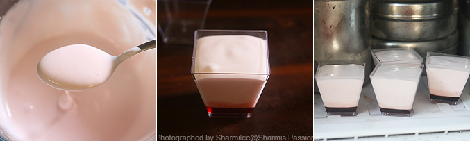 How to make rose milk mousse recipe - Step6