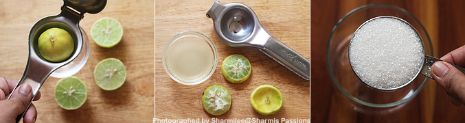 How to make Lemonade recipe - Step1