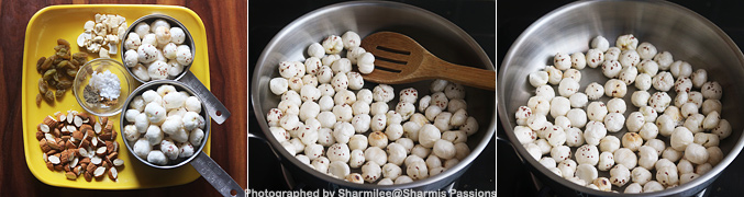 How to make Phool makhana namkeen recipe - Step1