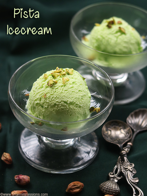 Pista icecream recipe