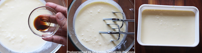 How to make Easy vanilla icecream recipe - Step4