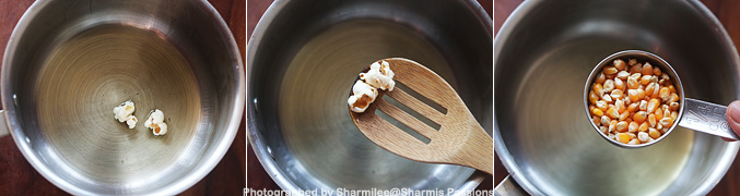 How to make chocolate popcorn recipe - Step2