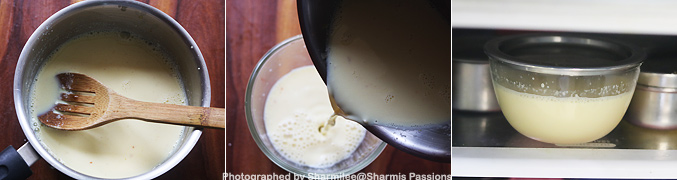 Jak vyrobit recept na vanilkový sýrový dort-Step5