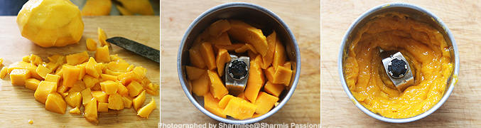 How to make Mango icecream recipe - Step1