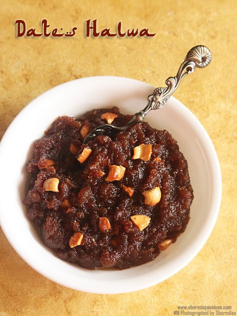 dates halwa recipe