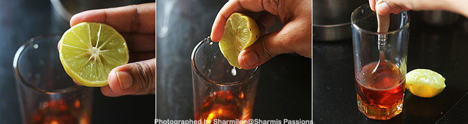 How to make Nannari lemon sarbath recipe - Step2