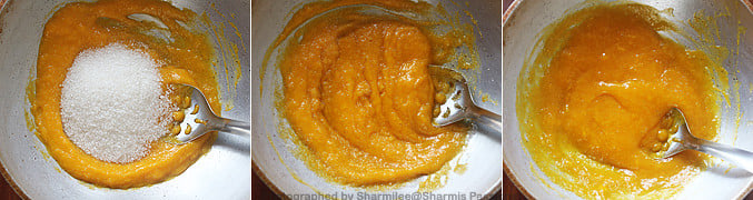 How to make Mango halwa recipe- Step2