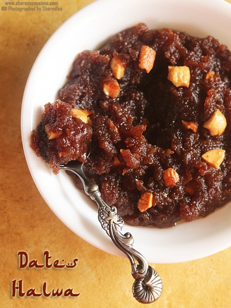 dates halwa recipe