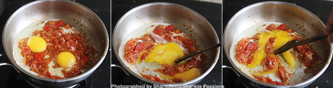 How to make Indian style egg pasta recipe - Step1