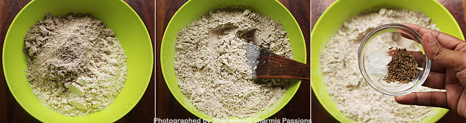 How to make Ragi chapathi recipe - Step1