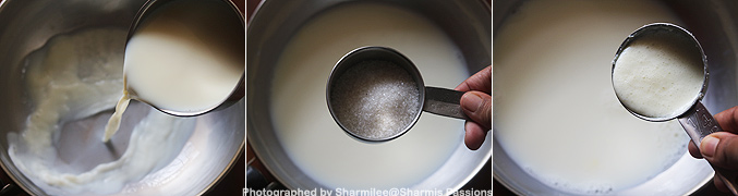 How to make Vanilla agar agar pudding recipe - Step1