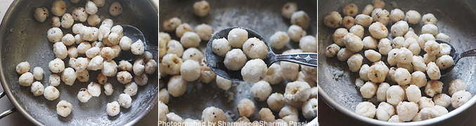 How to make Sweet makhana recipe - Step1