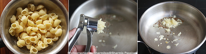 How to make Indian style egg pasta recipe - Step1