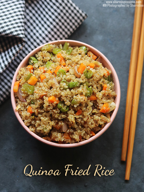 Quinoa fried rice recipe