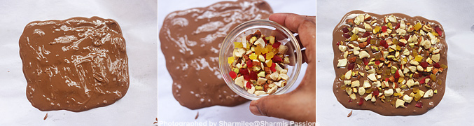 How to make Chocolate bark recipe - Step1