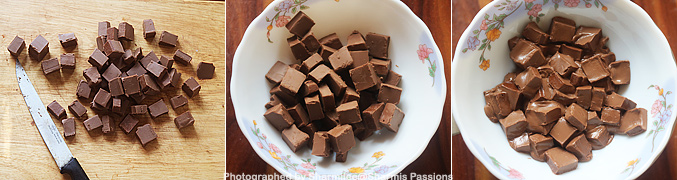 How to make Chocolate bark recipe - Step1