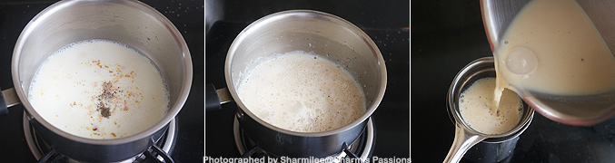 How to make Sukku milagu paal recipe - Step3