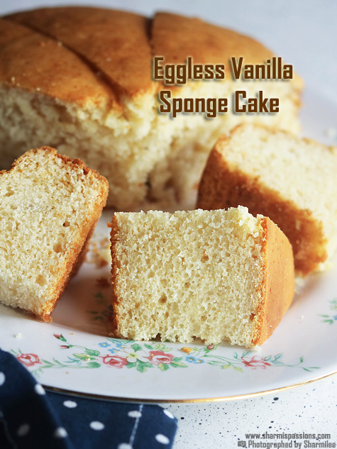 How to make Eggless Sponge Cake, recipe by MasterChef Sanjeev Kapoor