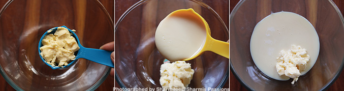 How to make Eggless vanilla cake recipe - Step1