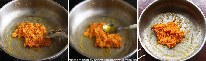 How to make carrot laddu recipe - Step4