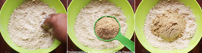 How to make Whole wheat butter cookies recipe - Step3