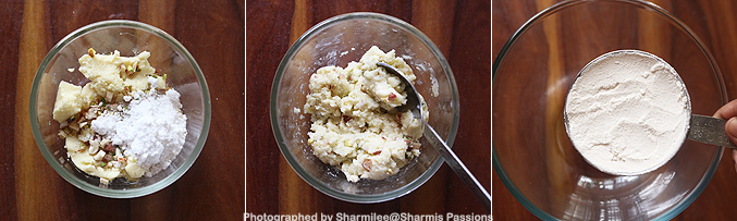 How to make suryakala chandrakala sweet - Step2