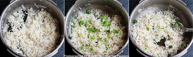How to make jeera rice - Step1