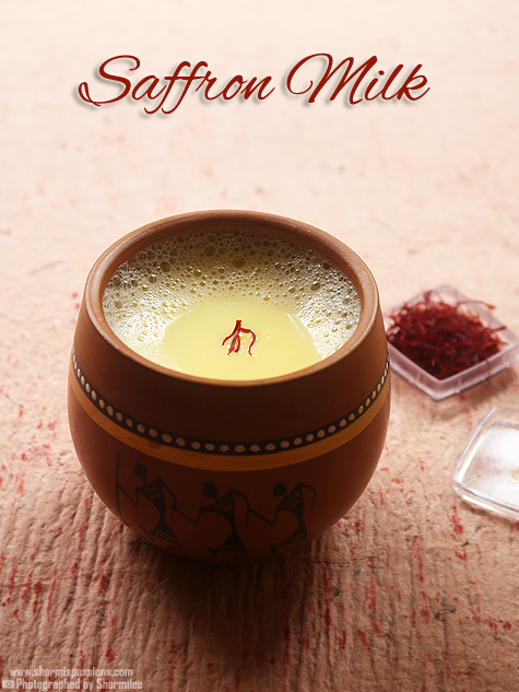 saffron milk recipe