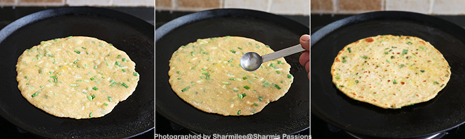How to makespring onion paratha recipe - Step6