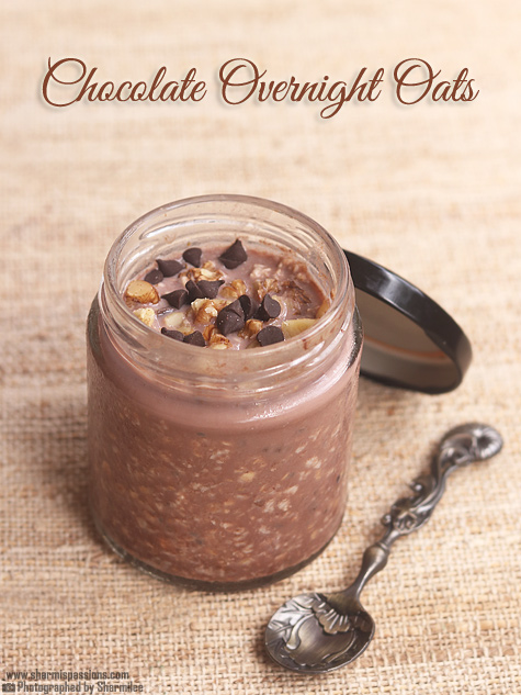 chocolate overnight oats recipe