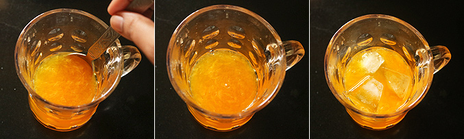 How to make orange sarbath recipe - Step3