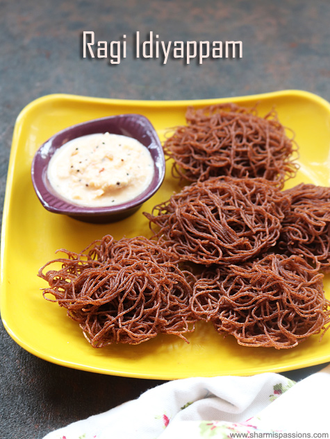 ragi idiyappam recipe