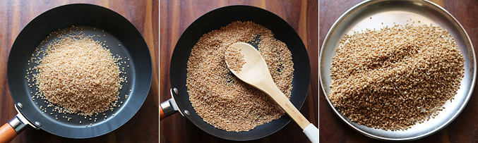 How to make oats broken wheat porridge mix recipe - Step1