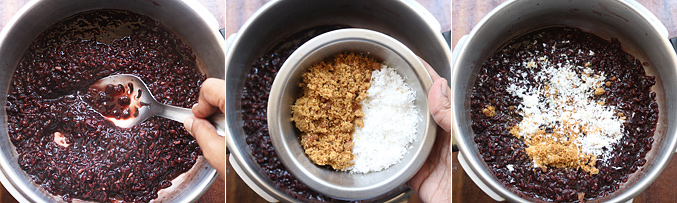How to make kavuni arisi sweet recipe - Step4