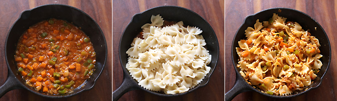 How to make bow tie pasta recipe - Step5